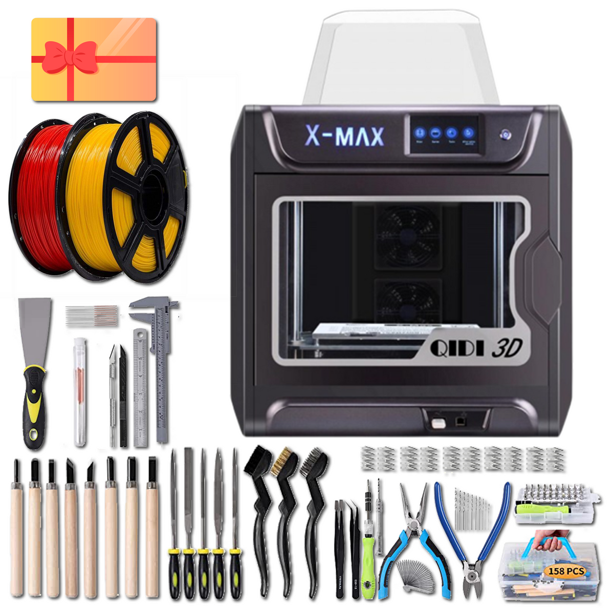 QIDI TECH X-MAX Maker Bundle– 3D Printernational
