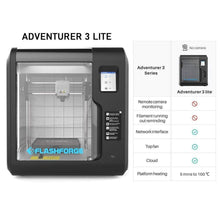 Load image into Gallery viewer, FlashForge 3D Printers 3 Lite FlashForge Adventurer 3 Series 3D Printer