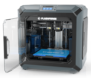 FlashForge 3D Printers Flashforge Creator 3 Independent Dual Extruder 3D Printer - Industrial Grade Professional 3D Printer at 3D Printernational