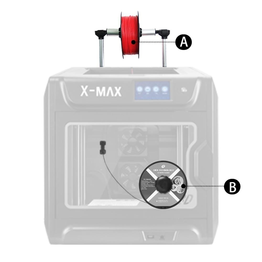 QIDI TECH X-MAX Large Size High Temperature Extruder– 3D