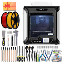 Charger l&#39;image dans la visionneuse de la galerie, Qidi Tech X-CF Pro Industrial Grade 3D Printer Maker Bundle - 3D Printernational
