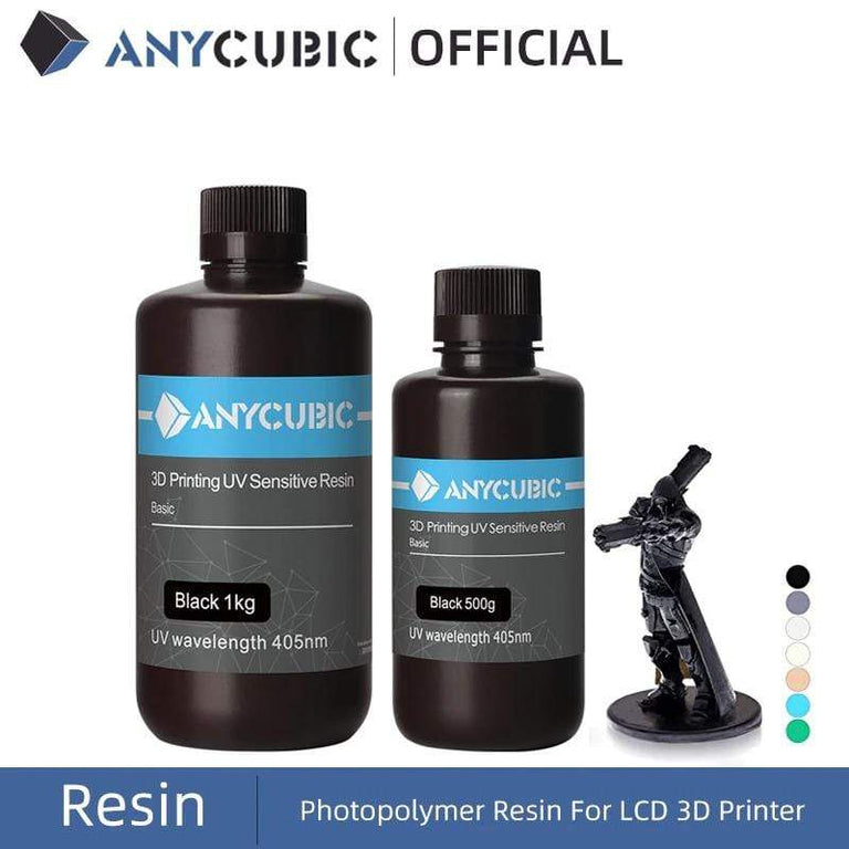 Résine UV Anycubic Résistant Résine Uv Matériau d'impression 3D flexible  pour Photon Mono (x) LCD Imprimante 3D 365-405nm