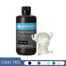 Load image into Gallery viewer, ANYCUBIC 3D Printing Materials Clear-1kg ANYCUBIC 405nm UV Resin For Photon LCD 3D Printer 500G/1000G