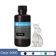 Charger l&#39;image dans la visionneuse de la galerie, ANYCUBIC 3D Printing Materials Clear-500g ANYCUBIC 405nm UV Resin For Photon LCD 3D Printer 500G/1000G