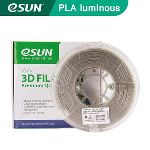 eSUN 3D Printing Materials eSUN Glow In The Dark 3D Printer Filament PLA+ 1.75mm 1KG (2.2 LBS) Spool