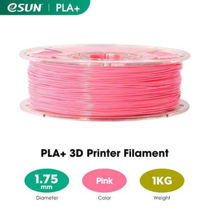 eSUN 3D Printing Materials Pink eSUN 3D Printer Filament PLA+ 1.75mm 1KG (2.2 LBS) Spool