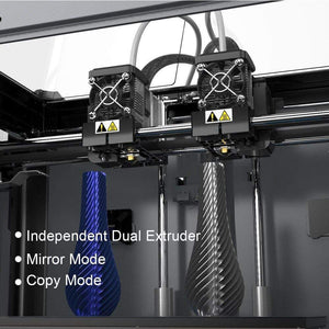 FlashForge 3D Printer Flashforge Creator Pro 2 Independent Dual Extruder 3D Printer